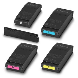 오키 OKI 순정품 C650dnl 토너 4색 YMCK 세트 YA8001-1088G017 1088G018 1088G019 1088G020