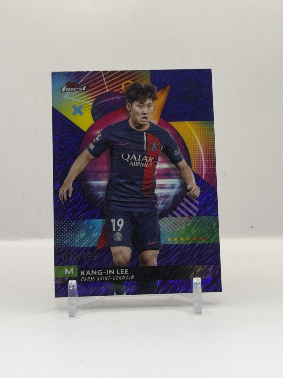 탑스 이강인 psg 축구카드 /199