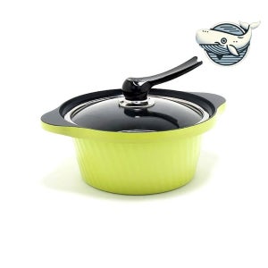 코팅 양수냄비 24cm 세라믹 요리 다용도 주방용품 통주물 넘침방지뚜껑 각종