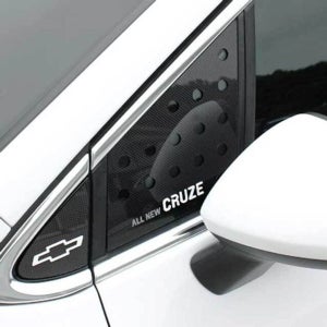 올뉴크루즈 카본스타일 A필러 스포츠 플레이트 몰딩 튜닝 차 용품 가니쉬