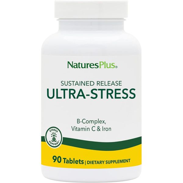비타민B 호르몬 <b>피부</b> 철이 함유된 <b>네이처스 플러스</b> 울트라 지속 방출 정제 90 세