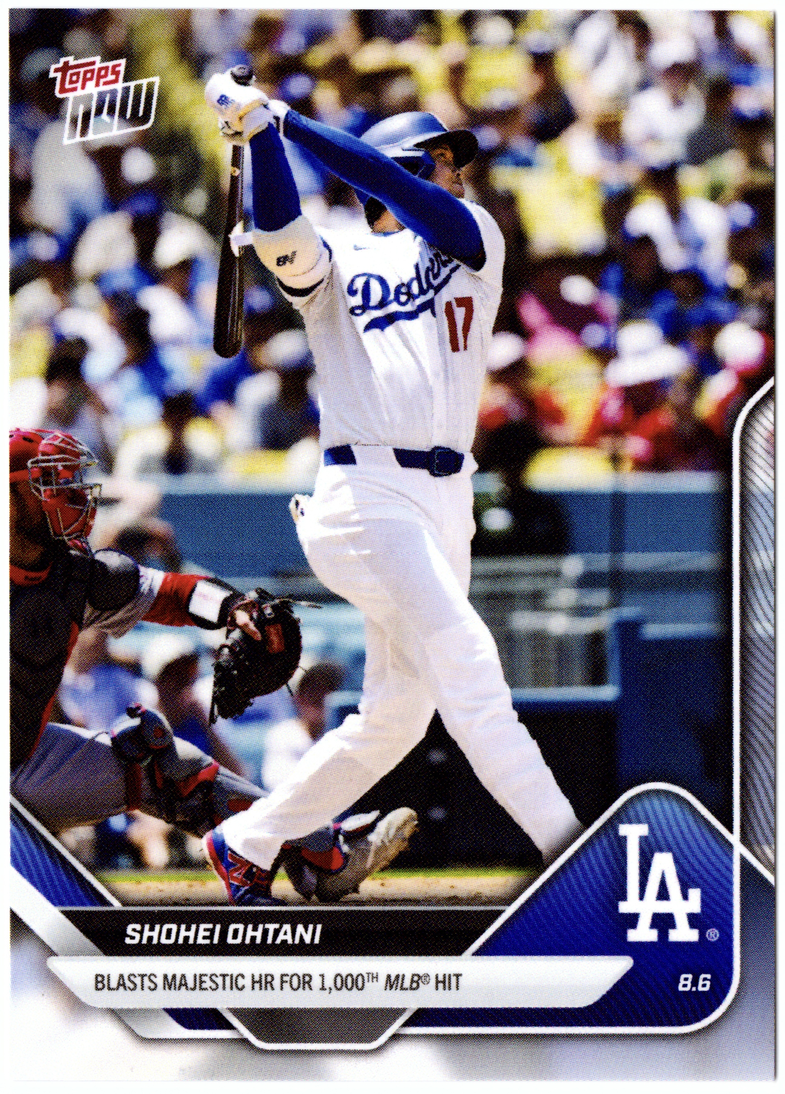 2025 Topps NOW MLB - Shohei Ohtani Card No.527 탑스나우 쇼헤이 오타니