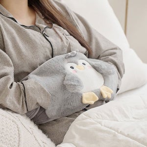 한양 펭순이 쑥 온수찜질기 전기 온열 파우치 복대 발찜질기