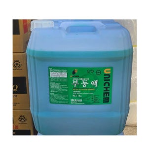 유니켐 부동액 18L 말통 부동액 사계절 업소용 냉각수