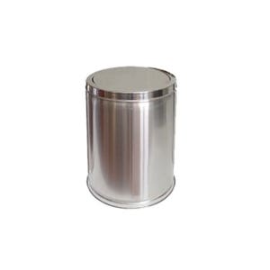 변심반품불가미니뺑뺑이 스텐휴지통 특 34L 삼원산업 쓰레기통 스텐레스