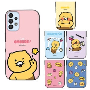 갤럭시A33 (A336) 카카오프렌즈 춘식이 세이치즈 자석 카드 범퍼 케이스 마그네틱 도어