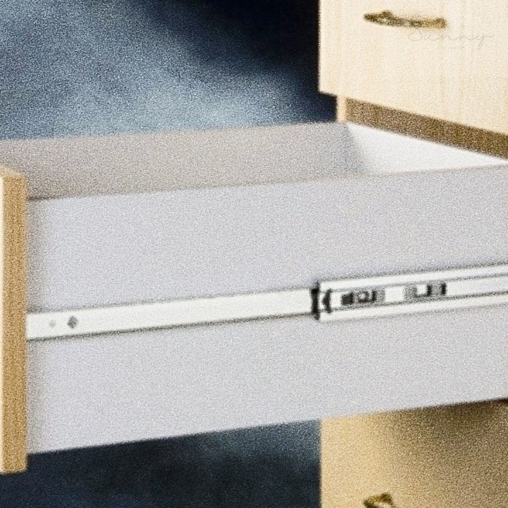 예정원 3단볼레일 서랍레일 35mm x 350mm 책상레일 서랍수리 키보드판