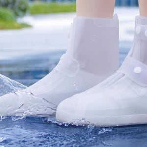 안벗겨지는 실리콘 슈즈커버 운동화 구두 보호 방수 레인슈즈 덮개