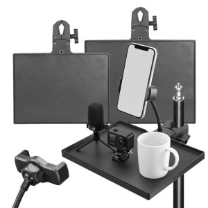 카메라 조명 삼각대 트레이 선반 받침대 마이크 스탠드 악보대