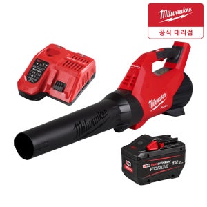 밀워키 M18 FBLG3-121 포지 충전 송풍기 브로워 12.0AhX1개 급속충전기 세트