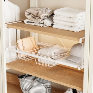 오틀리 수납 언더선반 컵정리대 중형 싱크대 정리대 주방선반