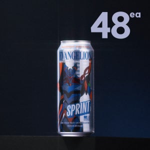 [에반게리온] 클룹 스프린트 에너지드링크 제로 탄산음료 자몽, 500ml, 48개
