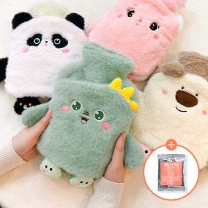 엠팩플러스 캐릭터 보온 물주머니 찜질팩 핫팩 보온주머니 온열팩 생리통 1L