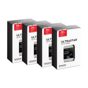 26TB Ultrastar DC HC590 WUH722626ALE6L4 패키지 4PACK