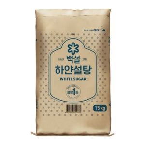 백설 하얀설탕 15kg, 10개