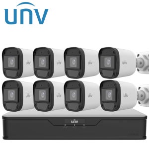 유니뷰 UNV 500만화소 8대 8채널 녹화기 외부 실내 CCTV세트 자가설치 매장 사무실
