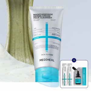 메디힐 더마 크림 팩 클렌저 클렌징폼 마데카소사이드, 120ml, 1개