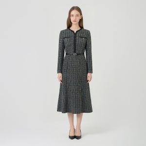 [린]메크니 벨티드 원피스 LCOPPL0200