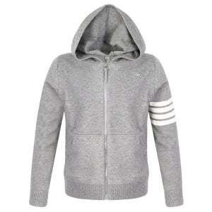 SNP골프 남성 클래식 라인 니트 후드 집업