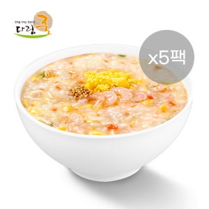 다림식품 새우계란죽 500g 10팩