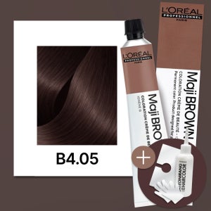 로레알 마지렐 새치커버 염색약 산화제 마지브라운 50g, B4.05 마호가니 브라운, 1개