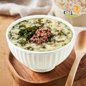 다림죽 쇠고기미역죽 500g 10팩 고소한 죽