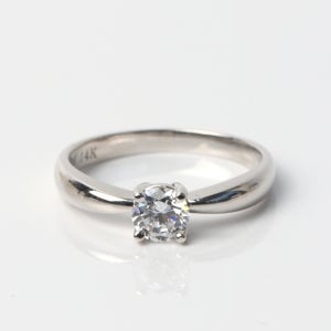 루시엔 프로포즈 반지 모이사나이트 라지 (6018R)