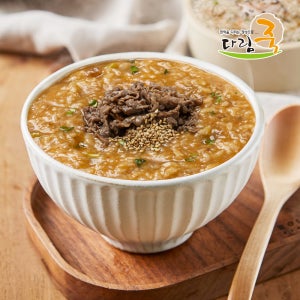 다림죽 차돌된장죽 500g 10팩 고소하고 구수한죽