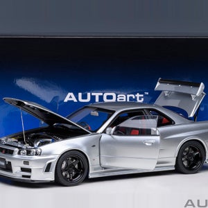 오토아트 Autoart 닛산 스카이라인 GT-R R34 다이캐스트 자동차 1:18