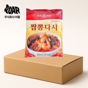 중찬명가 사자표 짬뽕다시 1box (500g x 10개)
