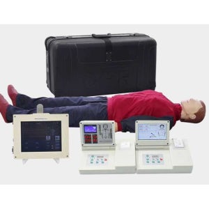 심폐소생술 마네킹 CPR 교육 인체모형 응급처치 훈련 전신+음성 디지털 세트