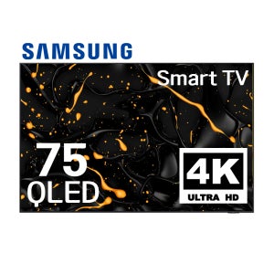 삼성 TV QLED 75Q60 UHD 4K 189cm(75인치) 스마트 티비 수도권스탠드
