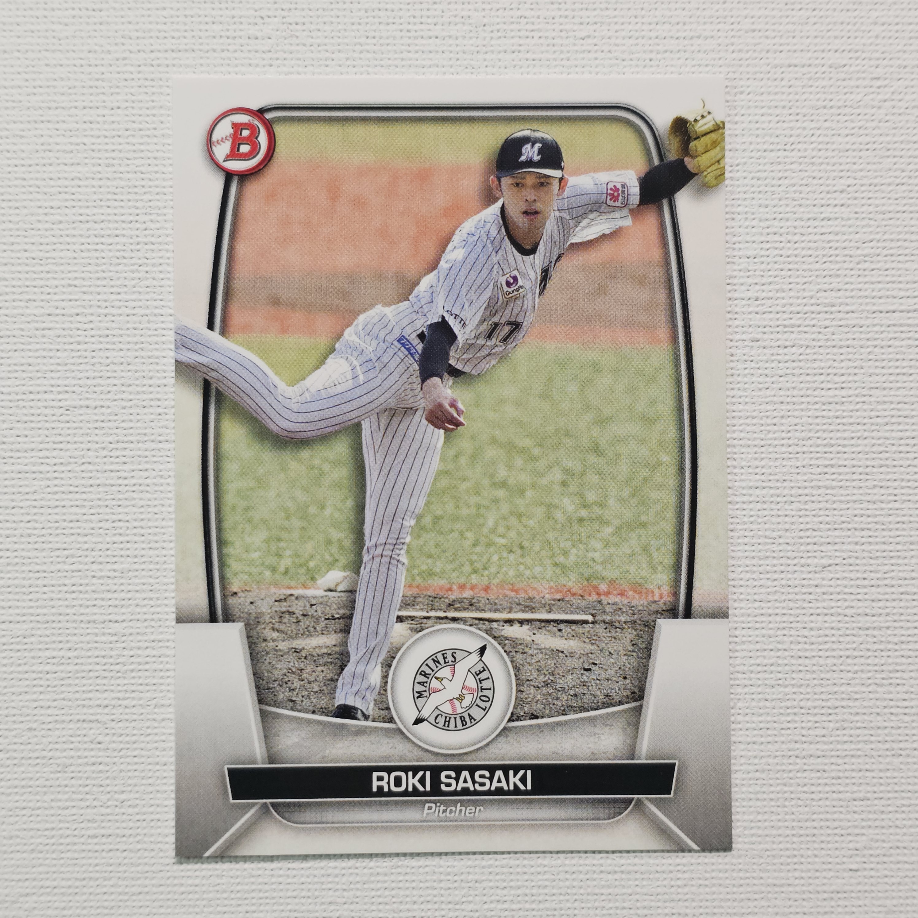 2023 Bowman NPB Nippon Professional Baseball Roki Sasaki #92 사사키 로키 야구카드 / MLB-115