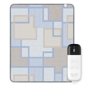 한일메디칼 온돌왕 IoT 원격제어 탄소 전기장판 거실 전기매트 유니크블루 150x183cm