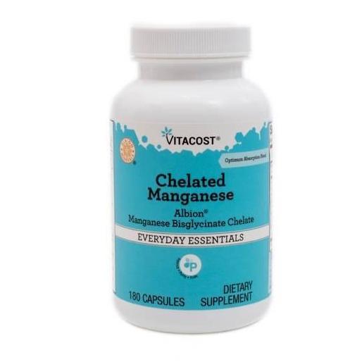 비타코스트 킬레이트 망간 알비온 <b>망간 비스글리시네이트</b> 킬레이트 10mg 캡슐 180정