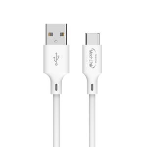 마하링크 USB A to C 고속 충전 케이블 3M 화이트 ML-UC3W