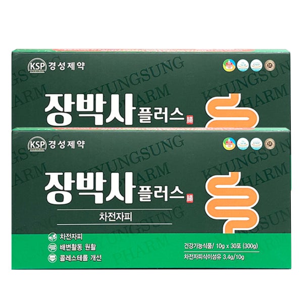 경성제약 장박사 플러스 차전자피 300g 2세트 차전자피 식이섬유