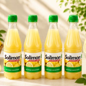 솔리몬 스퀴즈드 레몬즙 500ml, 4개