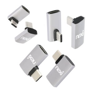 USB4 꺾임 연장젠더 8K 60Hz 썬더볼트 ㄱ자 90도 측면 240W 고속PD충전