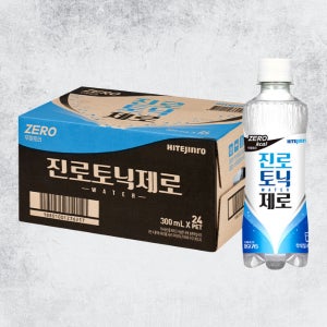 하이트진로 토닉워터제로300ml 24입 소비기한25.12.15