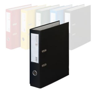 오피츄 A4 레버아치바인더 검정 1개입 레버파일 아치바인더 B840-7 7CM 80mm