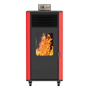 2026 전자동 펠릿난로 실내 무연 펠렛 카페 사무실 연통 난로 A. 60형 기본형
