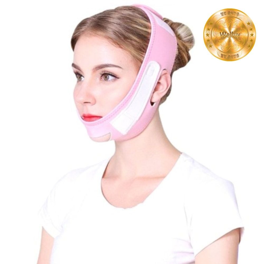 <b>웰럽</b> 얼굴 리프팅밴드 v 브이라인 땡김이 wl-1113 얼굴갸름