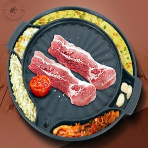 가정용솥뚜껑 삼겹살 계란 무쇠그리들팬 원형불판