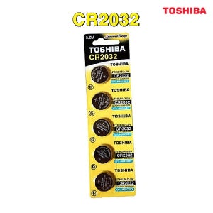 TOSHIBA 도시바코인셀 동전 리튬전지 CR2032 기아차 현대차 BMW 키배터리 5개입