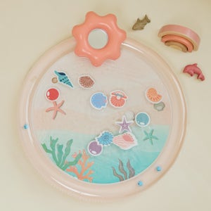 보이보이 아기 워터매트 터미타임 촉감놀이 백일 딸랑이 장난감