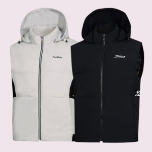 [타이틀리스트] 국내발송 아울렛 남성 다운 패딩 조끼