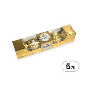 페레로로쉐 T5 초콜릿 63g x 5개 수능 기념일 선물용 초콜릿 세트