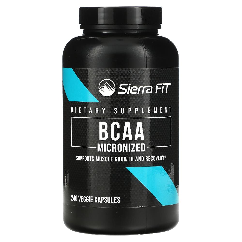 <b>시에라핏</b> BCAA 분지사슬 아미노산 1000mg 캡슐 240정