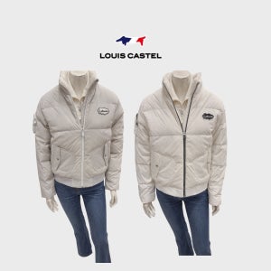 루이까스텔 여성 골프점퍼 퍼디테일 자수 포인트로 포근한 겨울 필드룩